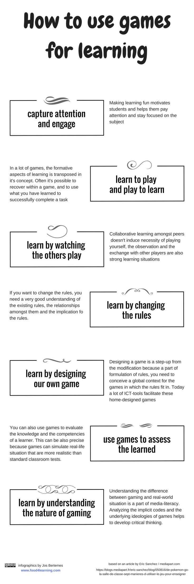 Learning by gaming !